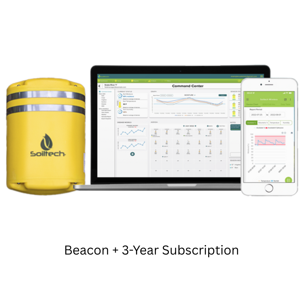 Soiltech Beacon | Soil, Canopy, & Storage Monitoring Sensor