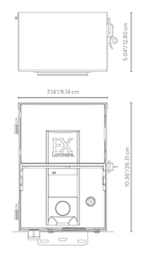 FX Luminaire - 300W Transformer (Matte Grey) - DX300M