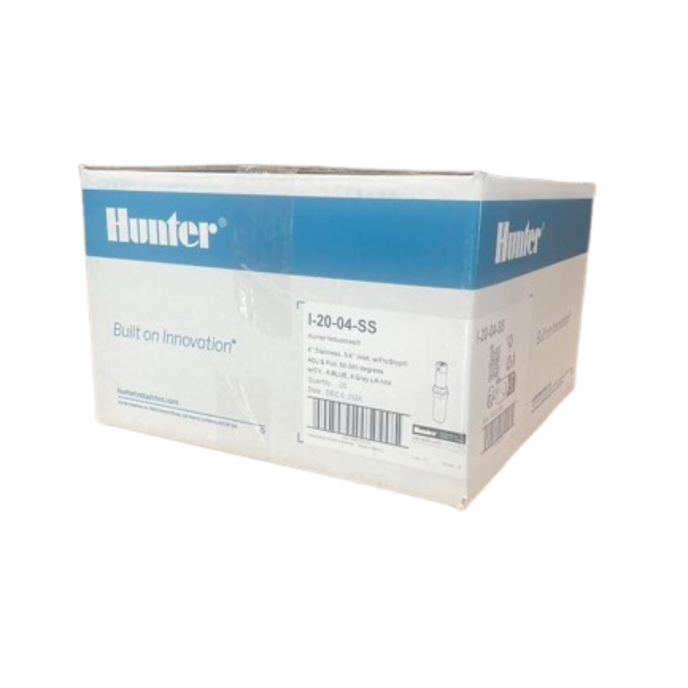 Hunter - I20-04-SS-CASE - 4'' I20 Stainless Steel Rotor w/ Check Valve (Case of 20)