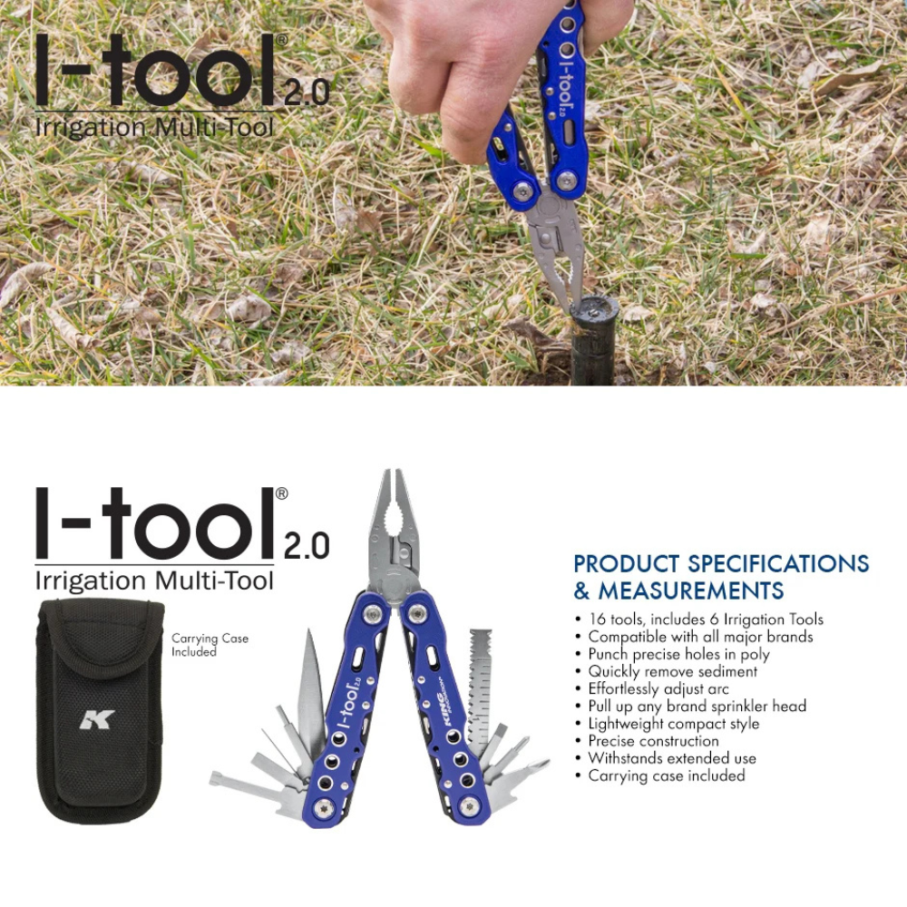 King Innovation - I-Tool 2.0 Irrigation Multi-Tool - 46600