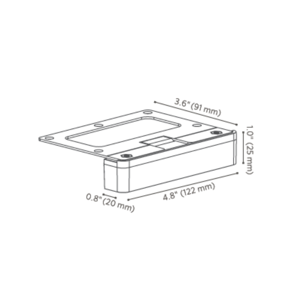 FX Luminaire - LD Ledge Light LED (Bronze, 20W-2700K) - LD-LED20W-BZ