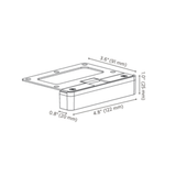 FX Luminaire - LD Ledge Light LED (Bronze, 20W-2700K) - LD-LED20W-BZ