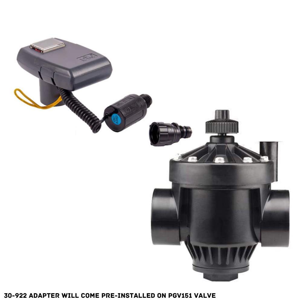 LEIT-1 Solar Powered Irrigation Controller w/ 1.5" PGV Valve - LEIT-1PGV-150