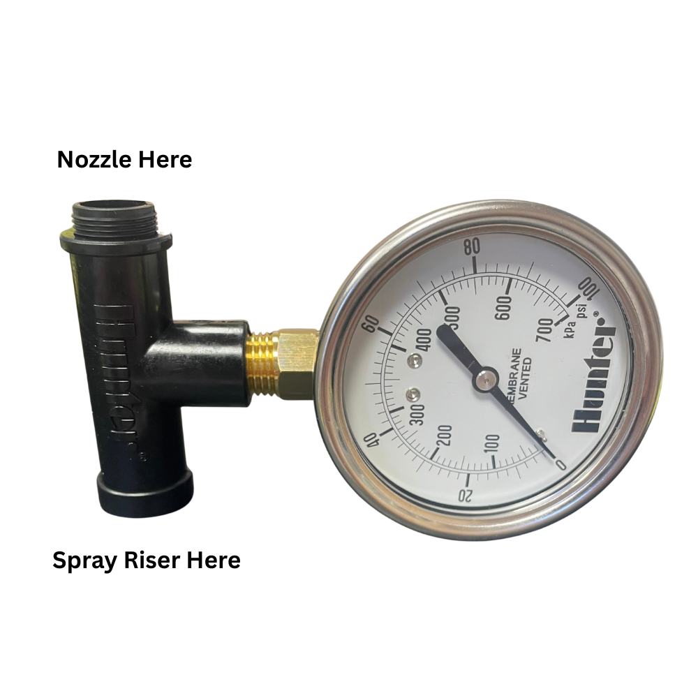Hunter - MPGAUGE - MP Rotator & Spray Nozzle Pressure Gauge