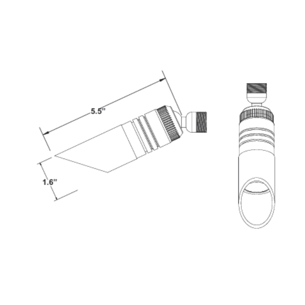 Unique - North Star Down Light (Brass, 12V, No Lamp) - NSTR-NL