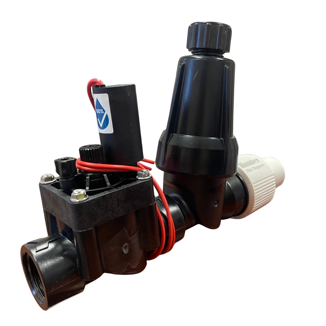 Hunter - PCZ-101-40 - 1'' Drip Zone Assembly 0.5-15 GPM