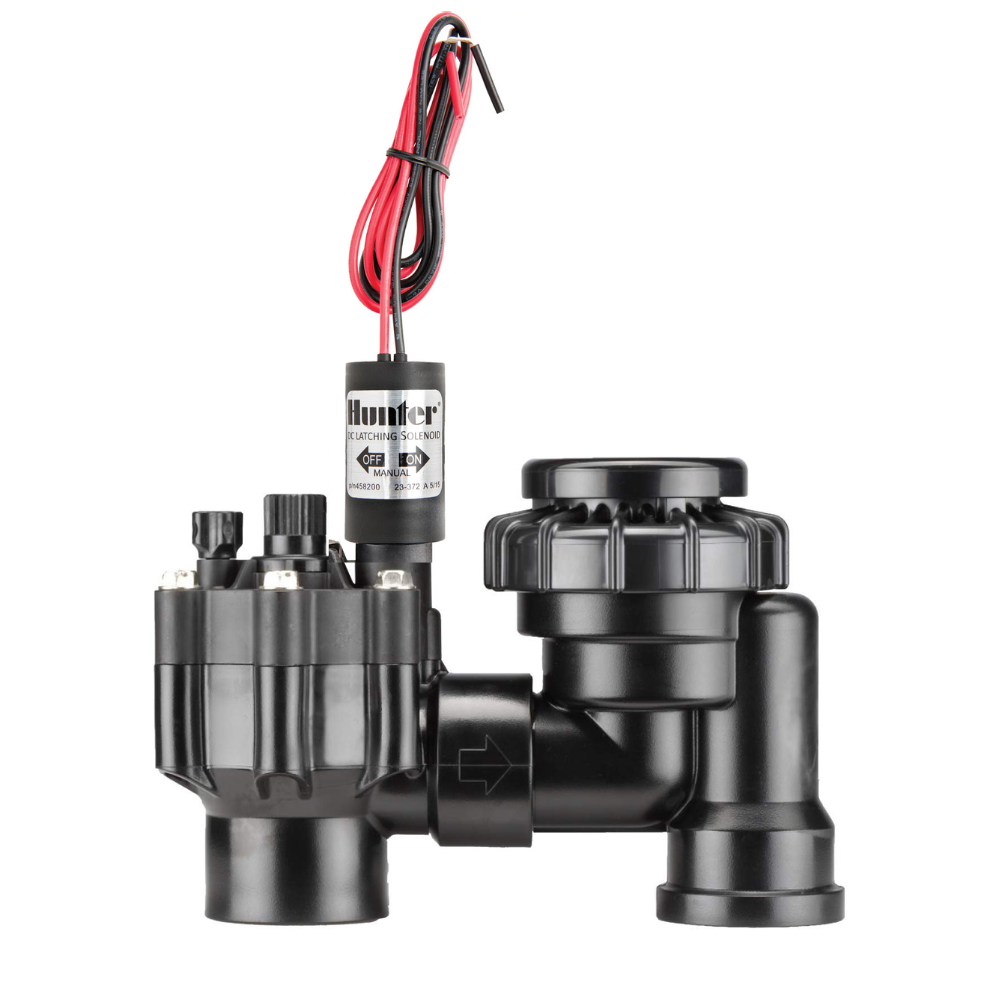 Hunter - PGV-101-ASV-DC - 1'' Anti-Siphon Valve w/ DC Latching Solenoid (FPT)
