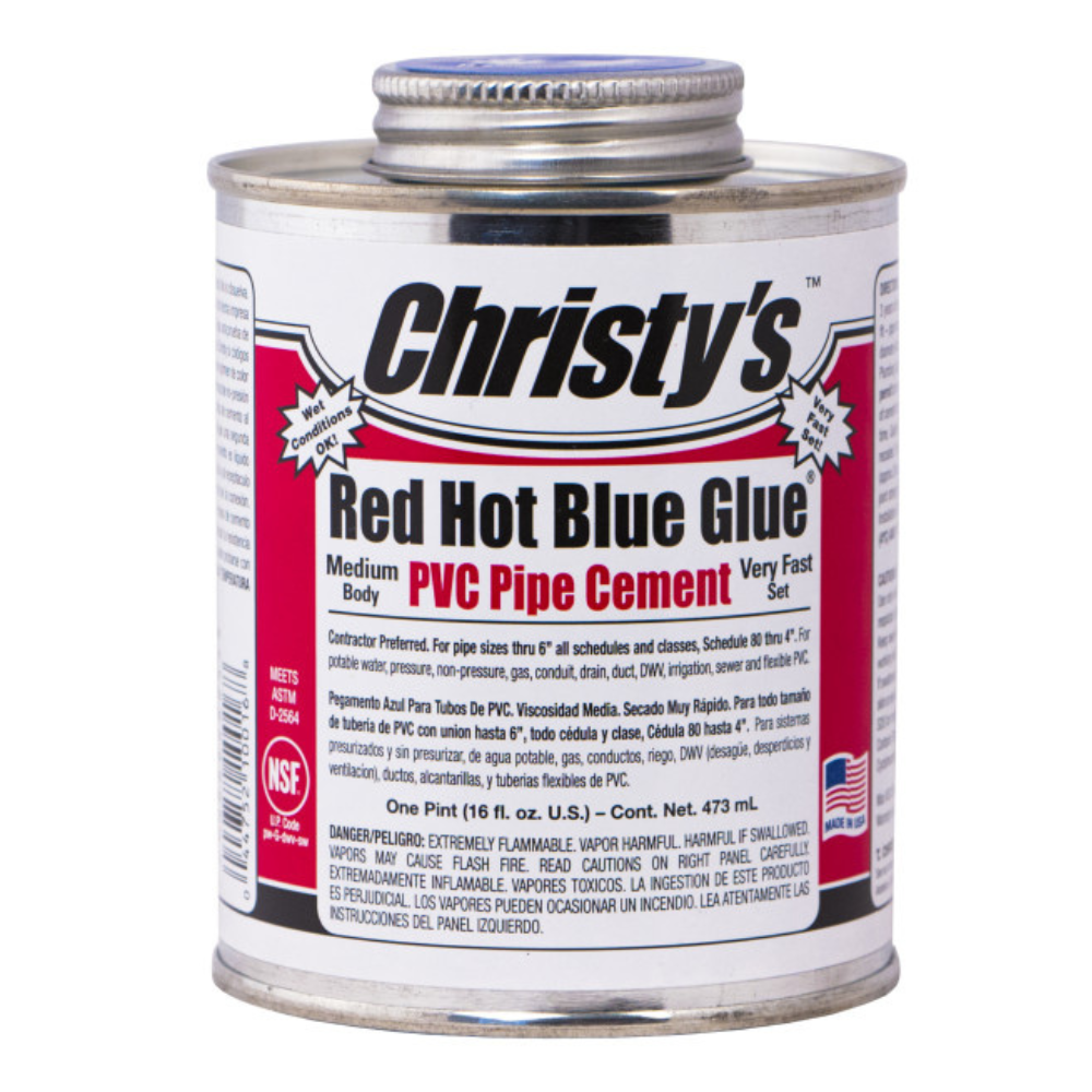 Christys - Red Hot Blue Glue (Pint)