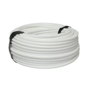 DIG - 1/4" White Polyethylene Tubing (.170 ID x .250 OD) (70 PSI) (100') - 12-090W