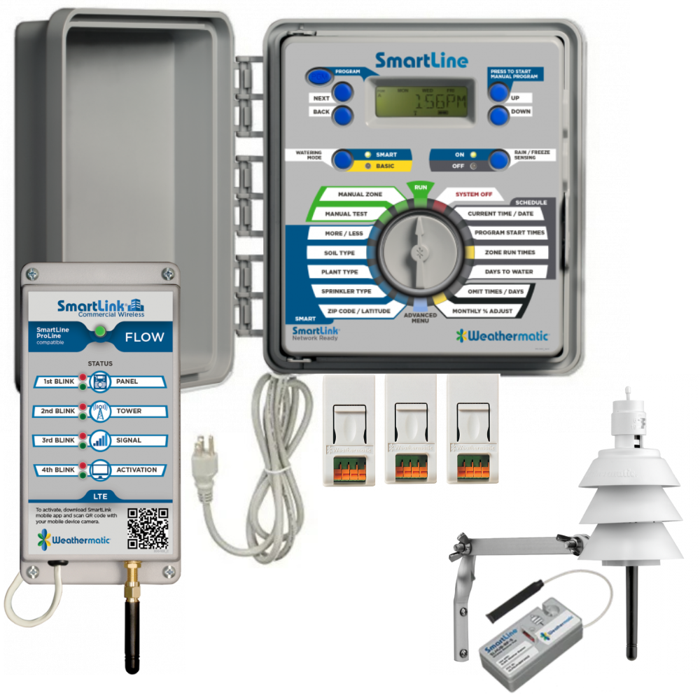Weathermatic - SmartLine 4-Station Indoor/Outdoor Controller