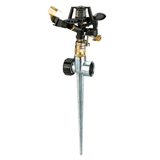 Buckner - 1/2'' Full/Part Circle Impact Sprinkler on Metal Spike - SPIKEC90DZ