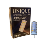 Unique - T3 Flex Gold LED Bulb (3 Watt, 2700K)