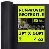 Non-Woven Geotextile 4/6/8oz (French Drains, Filtration, Retaining Walls) - DOTDAY TERRA