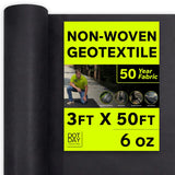 Non-Woven Geotextile 4/6/8oz (French Drains, Filtration, Retaining Walls) - DOTDAY TERRA