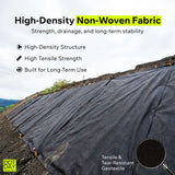 Non-Woven Geotextile 4/6/8oz (French Drains, Filtration, Retaining Walls) - DOTDAY TERRA