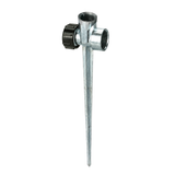Buckner - 1/2'' Full/Part Circle Impact Sprinkler on Metal Spike - SPIKEC90DZ
