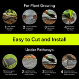 Dual-Layer Landscape Fabric 5oz (Gravel, Pavers, Driveways) - DOTDAY XBAR