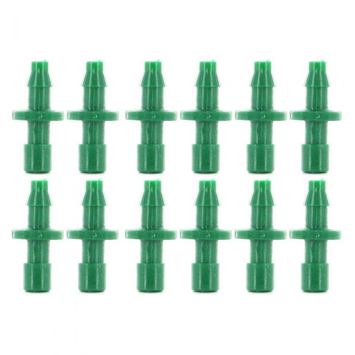 DIG - T.O.P Converter Barb 1/8" to 1/4" Green (Bag of 12) - 10-013-B12