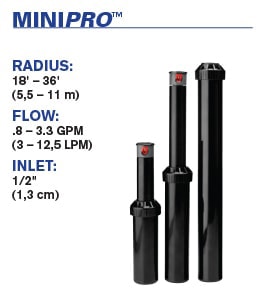 K-Rain - 13003 - 1/2'' MiniPro Rotor