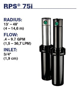 K-Rain - RPS75I-6INCH-CV - 3/4" RPS Rotor w/ 6'' Riser Pop-Up & Check Valve