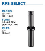 K-Rain - 60003-CV - 3/4'' RPS Select Rotor w/ Check Valve