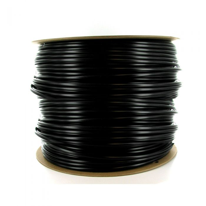 DIG - 1/4" Black Polyethylene Tubing (.170 ID x .250 OD) (60 PSI) (1000') - 12-060