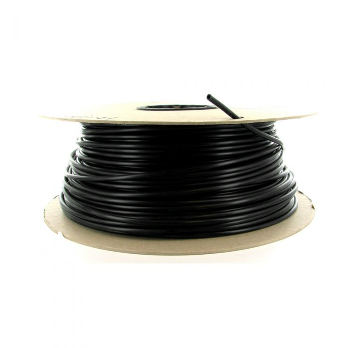 DIG - 1/8" Black Polyethylene Tubing (.125 ID x .187 OD) (60 PSI) (500') - 12-075