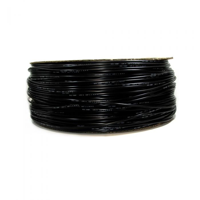 DIG - 1/8" Black Polyethylene Tubing (.125 ID x .187 OD) (60 PSI) (3000') - 12-085