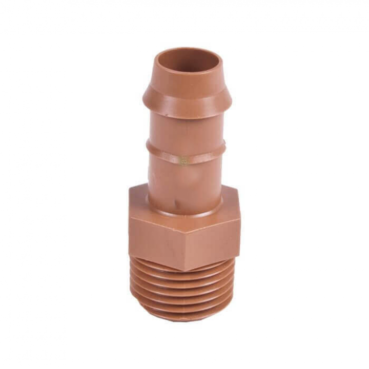 DIG - 3/4'' MPT Male Adapter x 17mm Barb - 15-049