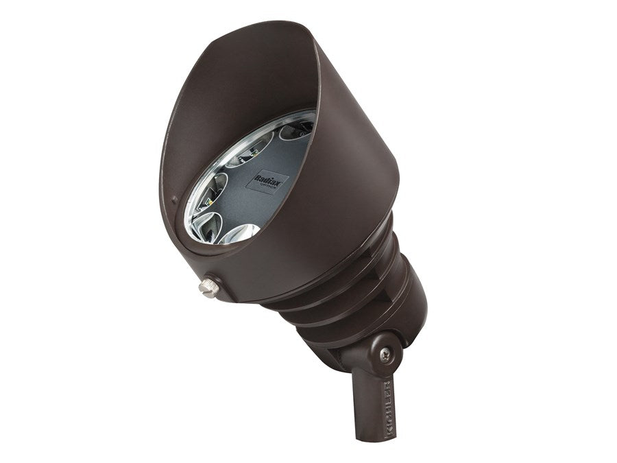 Kichler - Narrow Beam Spotlight (120V, 19.5W, Integrated LED 10 DEG 3000K, Bronzed Brass) - 16202BBR30