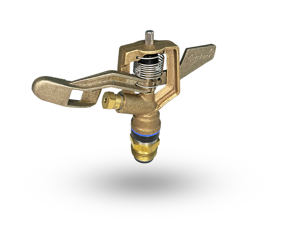 Brass Impulse Sprinkler Head, 1/2 In.
