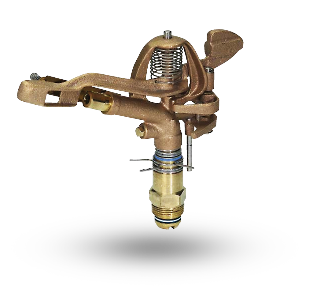 Buckner - 360SAX18PG - 1'' Full/Part Circle Brass Impact Sprinkler MPT