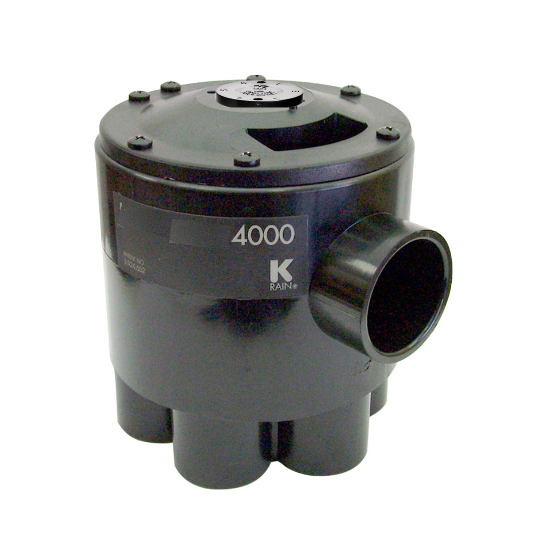 K-Rain - 4602 - 4000 Indexing Valve: 6 Outlet 2 Zone Operation