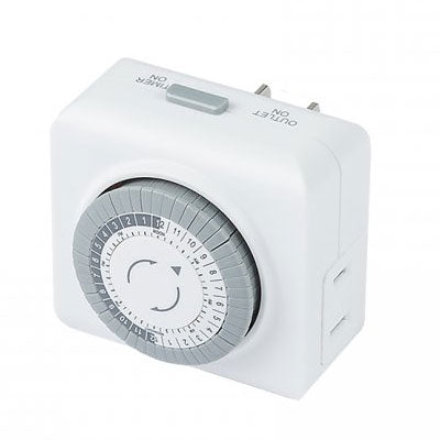 WAC Lighting - Landscape Lighting Mechanical Timer (White) - 9000-MTI-WT