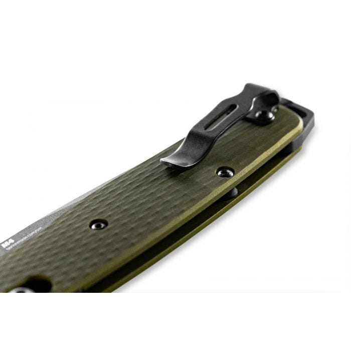 Benchmade - 537SGY-1 Bailout® | Woodland Green Aluminum