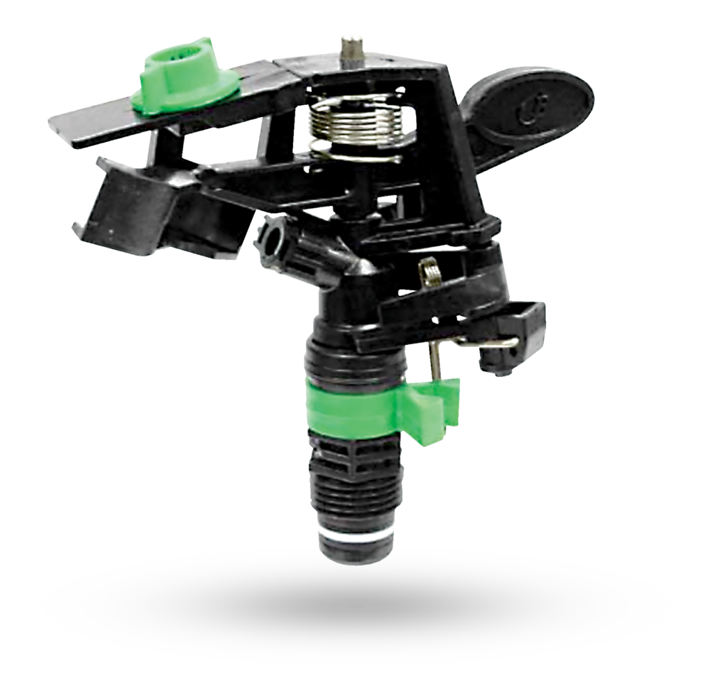 Buckner - 65P10 - 1/2'' Full/Part Circle Heavy Duty Plastic Impact Sprinkler MPT