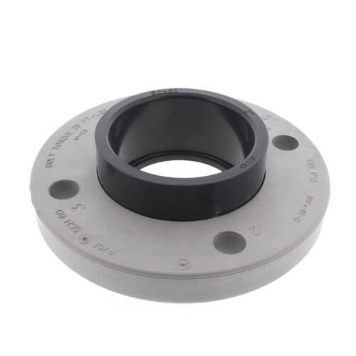 Spears - 3'' Sch80 PVC Van Stone Flange Socket - 854-030