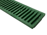 NDS - 662 - 2' Dura Slope Plastic Channel Grate, Green
