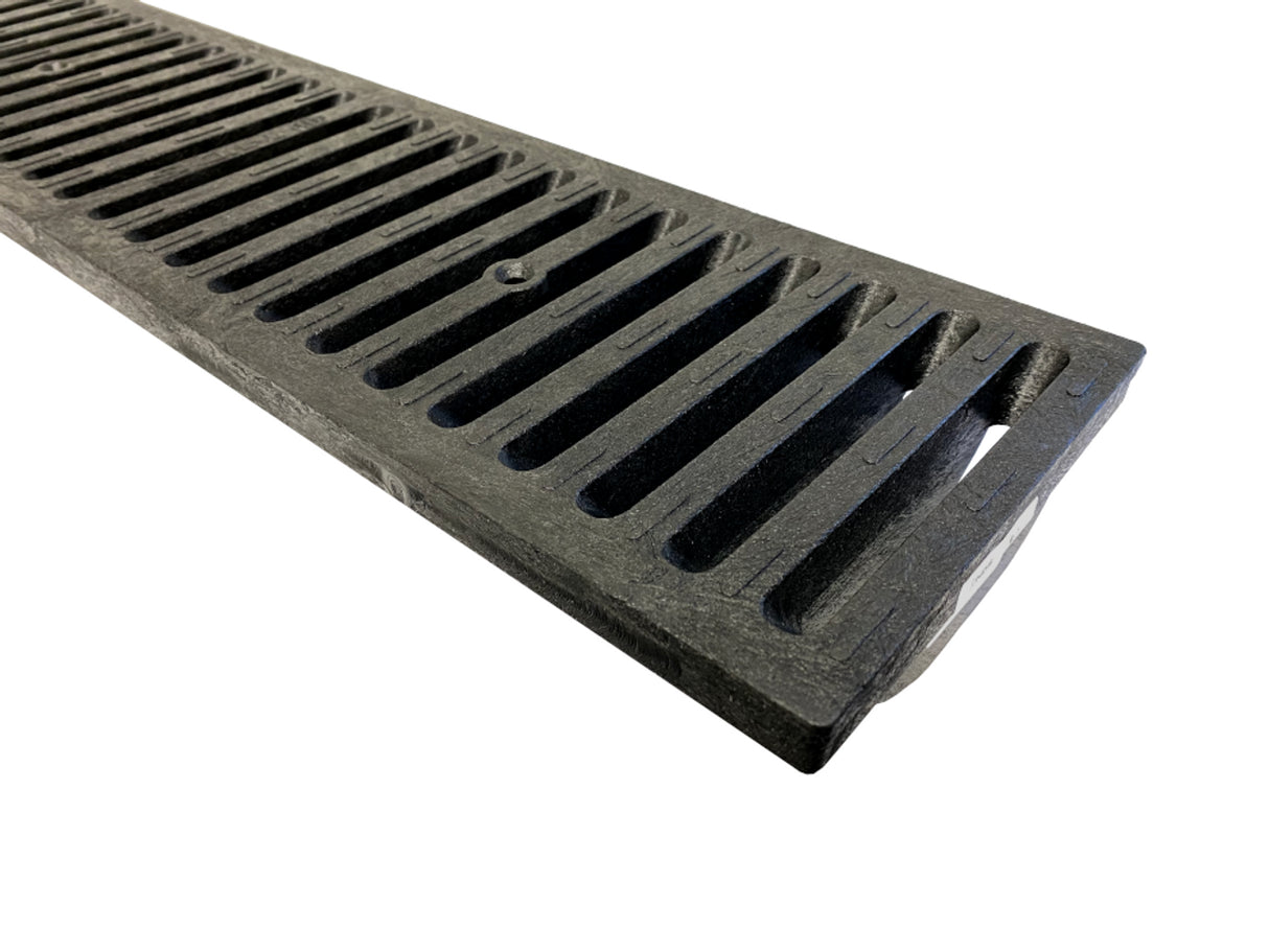 NDS - 663 - 2' Dura Slope Plastic Channel Grate, Black