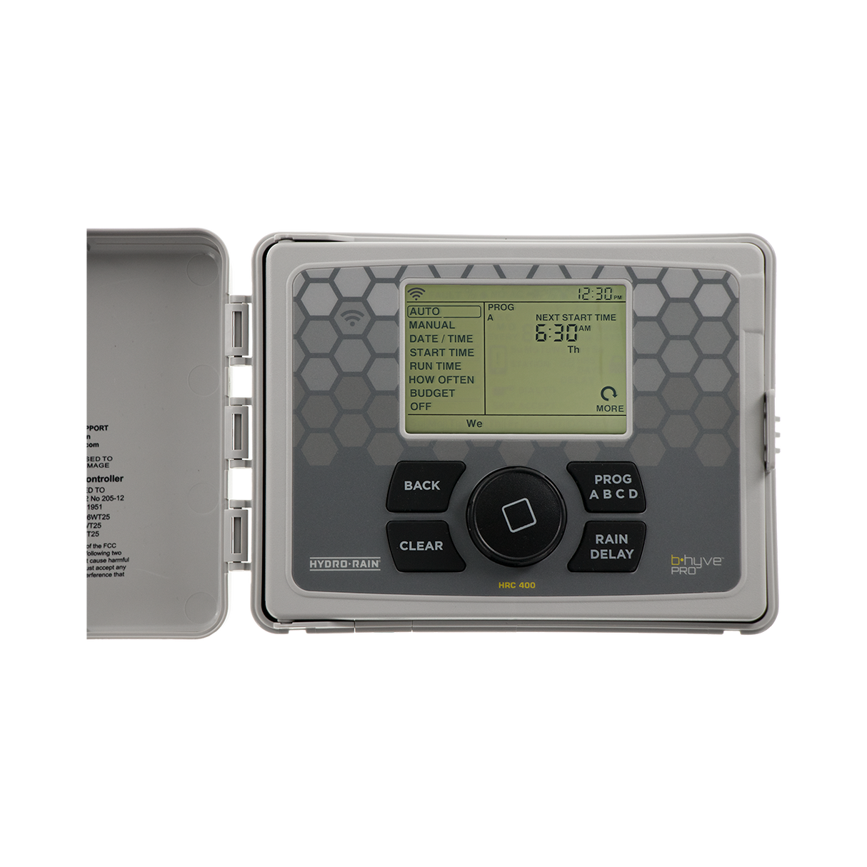 Hydro-Rain - HRC-400 Outdoor WiFi/Bluetooth Irrigation Controller (16 Station) - HRC-400-WF-16