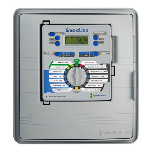 Weathermatic - SmartLine 12-Station Indoor/Outdoor Controller (Expandable to 48 Zones) - SL4800