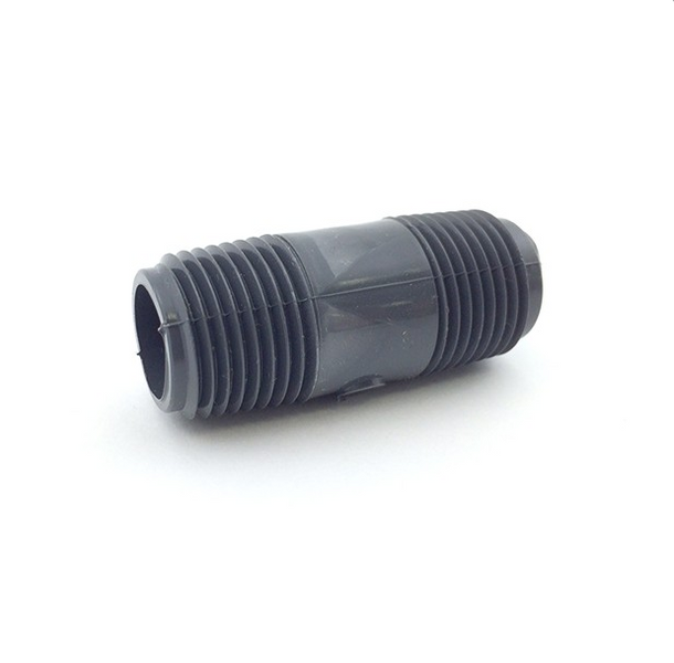 Dura 1/2'' x 2" Sch80 PVC Nipple, TBE — Cheap Sprinklers