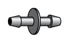 NDS - C 125 - 1/8'' Insert Connector (Barb x Barb)