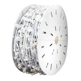 Seasonal Source - C9 Light Spool (1000' Length, 12" Spacing, White Wire) - C9-1000-12-W