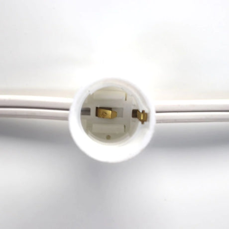 Seasonal Source - C9 Light Spool (1000' Length, 12" Spacing, White Wire) - C9-1000-12-W