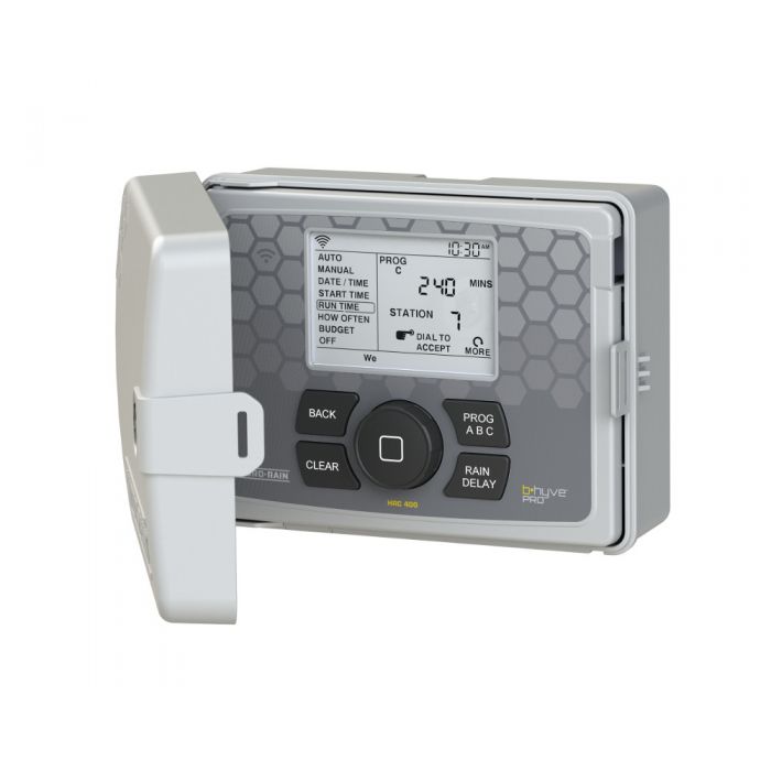 Hydro-Rain - HRC-400 Outdoor WiFi/Bluetooth Irrigation Controller (8 Station) - HRC-400-WF-08