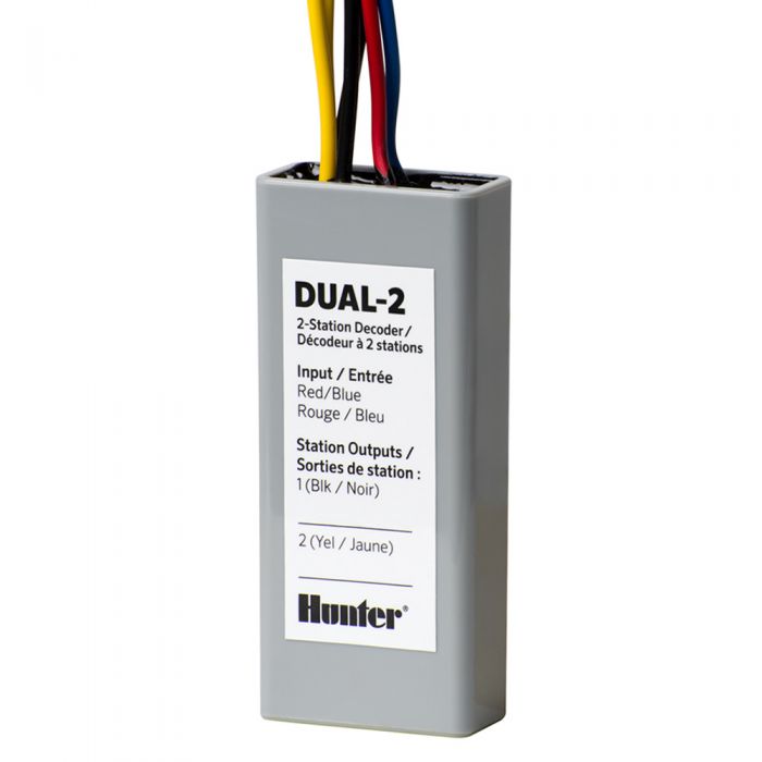 Hunter - Dual-2 - 2 Station Decoder – Cheap Sprinklers