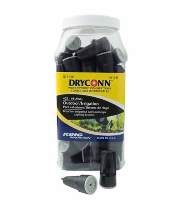 Dryconn - Outdoor Irrigation Wire Connectors (100 ct., Medium) - 61241