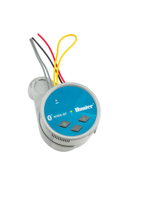 Hunter - NODE-BT-100 - 1-Station Bluetooth Battery Operated Controller w/ DC Latching Solenoid