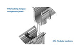 NDS - DS-097N - Dura Slope Channel Drain (Neutral 6.35")